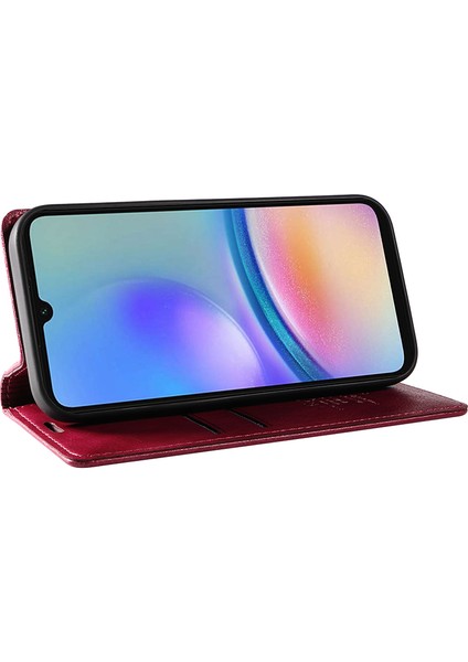 Samsung Galaxy A05S 4g Damla Damlı Deri Cüzdan Manyetik Kapak Kapağı (Yurt Dışından)
