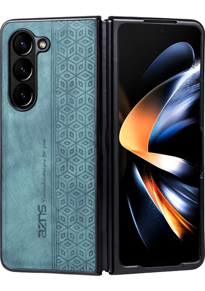 Samsung Galaxy Z Fold6 5g Pu Deri + Sert Pc Kaymaz Kavrama Telefon Kapağı (Yurt Dışından)