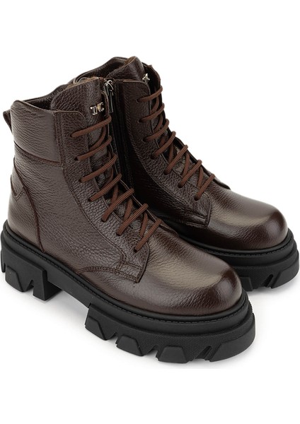 Kadın Hakiki Deri Kahverengi Casual Bot 33 2051 Bn Bot SK24-25 Kahve Fltr fiyatları