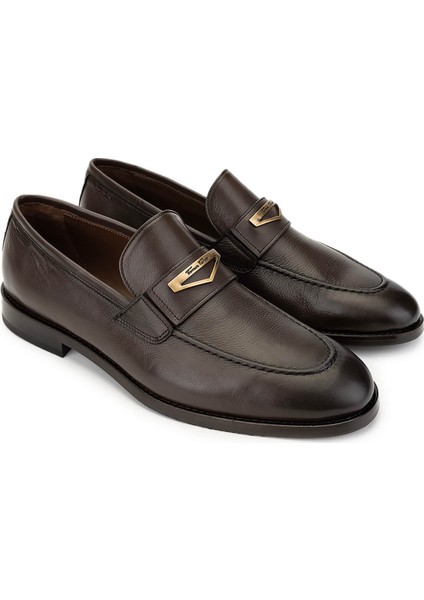 Erkek Kahverengi Loafer Ayakkabı 1016 365 Erk Ayk SK24-25 Kahve fiyatları