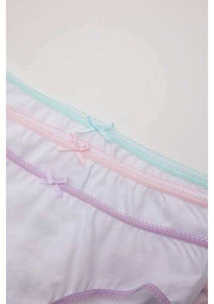 Kız Çocuk 3'lü Slip Külot E1890A824AU