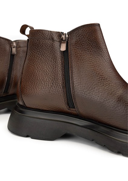 Erkek Hakiki Deri Kahverengi Bot Ayakkabı 205 5474 Erk Ayk SK24-25 A.kahve indirimleri