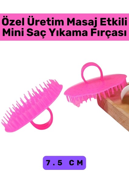 Özel Üretim Yüksek Kaliteli Masaj Etkili Banyo Duş Mini Saç Yıkama Fırçası