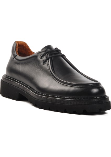Siyah Deri Erkek Klasik Ayakkabı Premium 170 M modelleri
