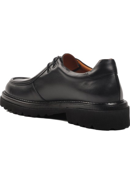 Siyah Deri Erkek Klasik Ayakkabı Premium 170 M fırsatları