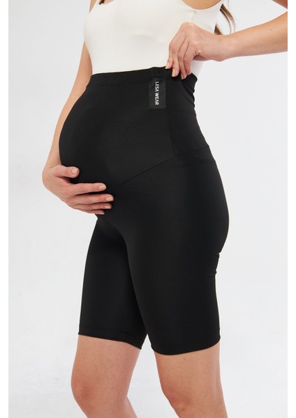 Diz Üstü Biker Ayarlanabilir Yüksek Bel Esnek Kısa Hamile Tayt fiyatları
