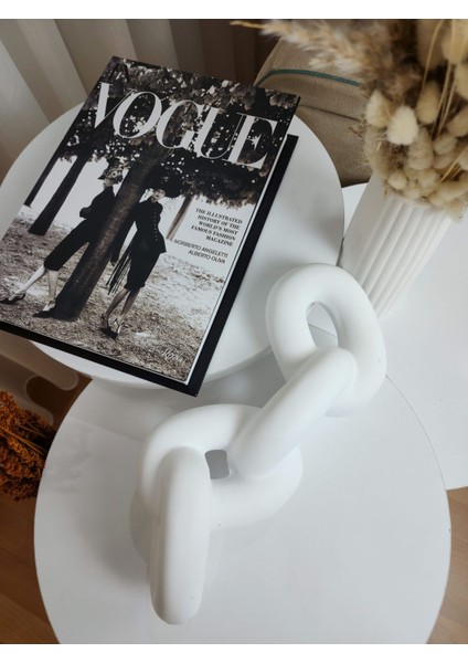 Dekoratif Beyaz Zincir