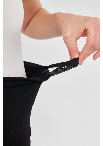 Ispanyol Paça Ayarlanabilir Yüksek Bel Esnek ve Hamile Tayt modelleri