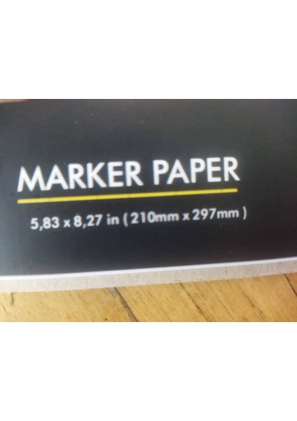 Çizim Defteri, Marker Çizim Defteri, Eskiz Defteri, A4 Boyutunda (21 cm x 29,7 cm) fırsatları