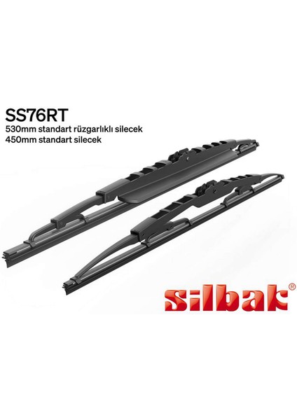 Silecek Süpürgesi 530/450MM Rüzgarlikli Micra Polo Iii 95-01 13