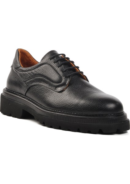 Siyah Floter Deri Erkek Casual Ayakkabı Premium 140 M modelleri