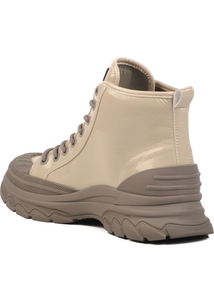 Bej Rugan Bağcıklı Kadın Bot 24K311-4 Z fırsatları