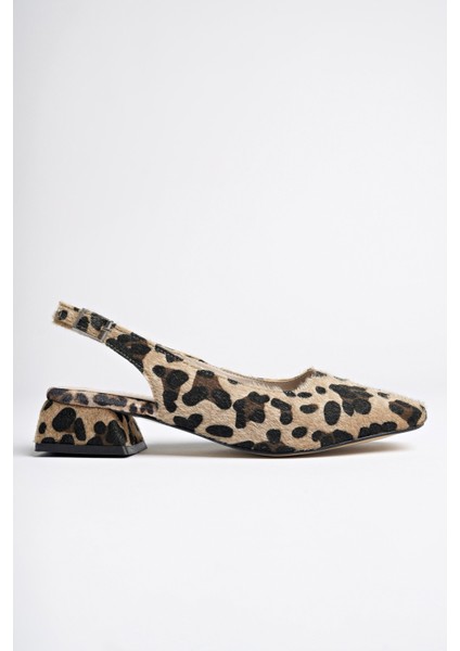 Lois Garantili Arkası Açık Kare Burunlu Kadın Kısa Topuklu Ayakkabı indirimleri