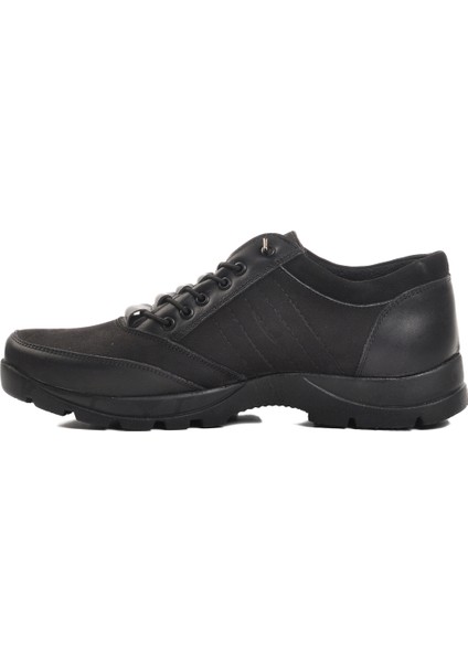 Siyah Nubuk Erkek Casual Ayakkabı 527102 M