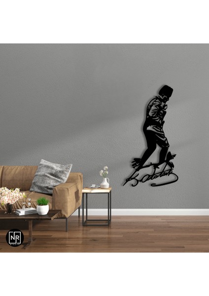 Mustafa Kemal Atatürk Dekoratif Metal Tablo modelleri