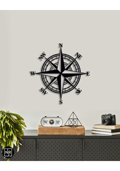 Pusula Dekoratif Metal Duvar Tablosu fırsatları