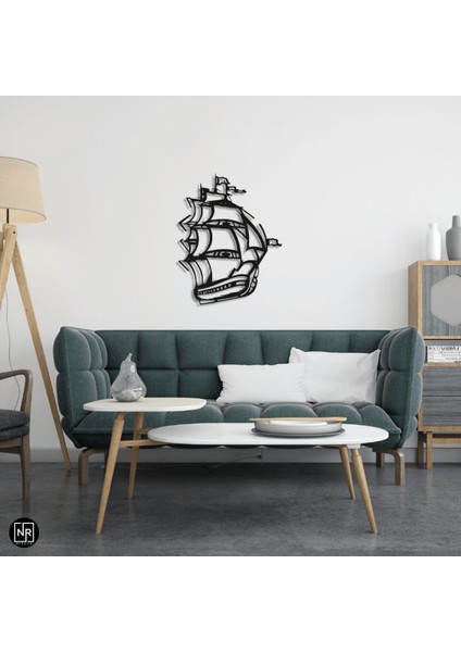 Yelkenli Gemi Dekoratif Metal Tablo fırsatları