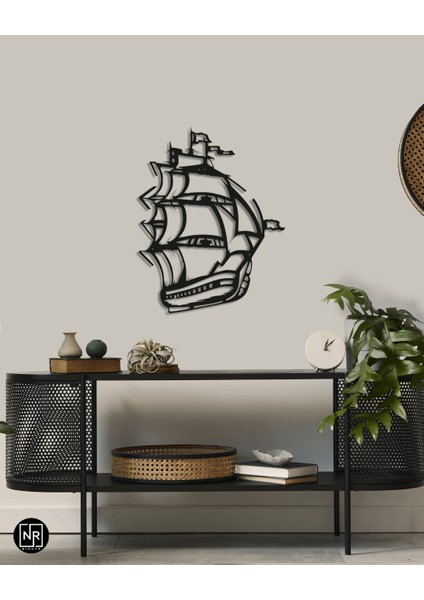 Yelkenli Gemi Dekoratif Metal Tablo indirimleri