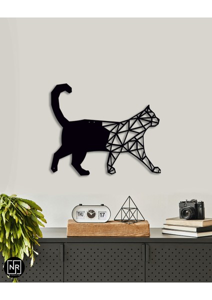 Kedi Motifli Metal Duvar Tablosu fırsatları