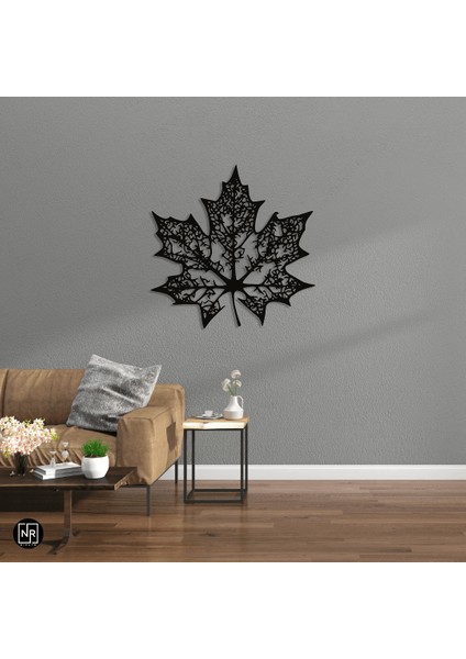 Yaprak Dekoratif Metal Tablo