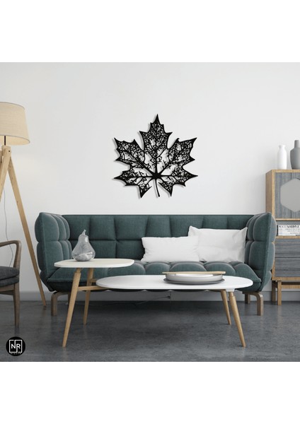 Yaprak Dekoratif Metal Tablo