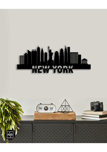 New York Dekoratif Metal Duvar Tablosu fırsatları