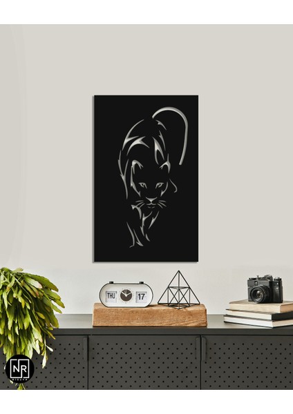 Panter Dekoratif Metal Tablo fırsatları