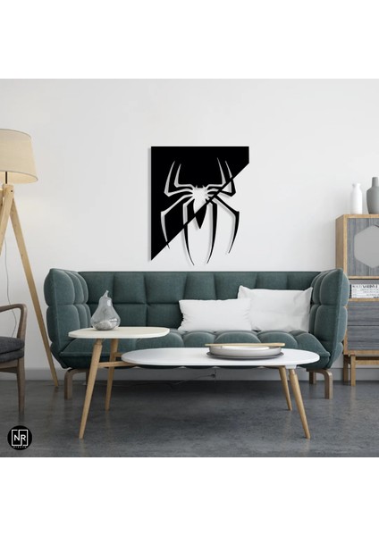 Örümcek Dekoratif Metal Duvar Tablosu