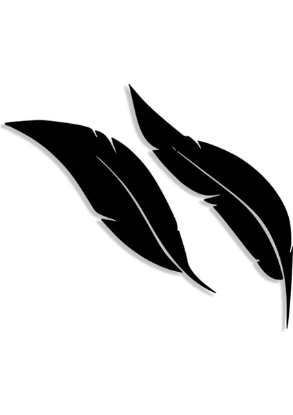 Kuş Tüyü Dekoratif Metal Duvar Tablosu fiyatları