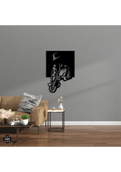 Saksafon Dekoratif Metal Tablo modelleri