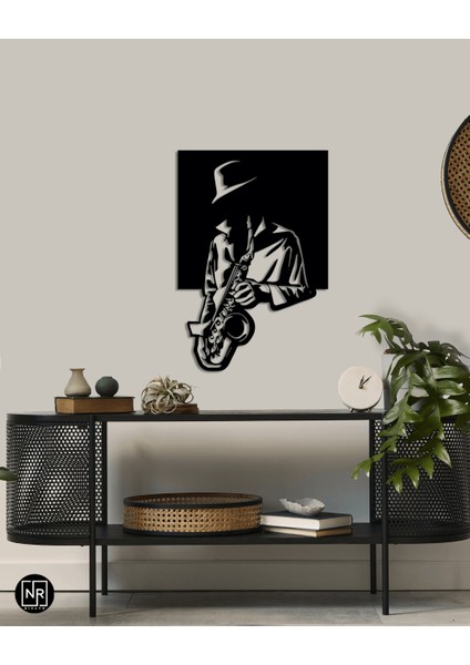 Saksafon Dekoratif Metal Tablo fırsatları