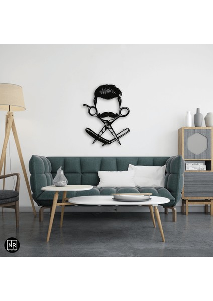 Berber Dekoratif Metal Duvar Tablosu fırsatları