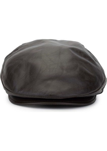 Erkek Deri Kahverengi Şapka 524 London-Y Sapka Kahve fiyatları