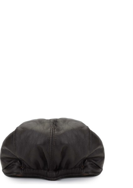 Erkek Deri Kahverengi Şapka 524 London-Y Sapka Kahve fırsatları