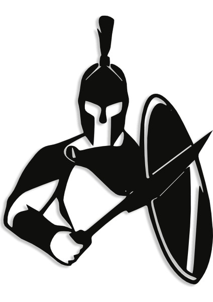 Savaşçı Dekoratif Metal Duvar Tablosu