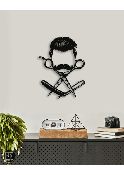 Berber Dekoratif Metal Duvar Tablosu