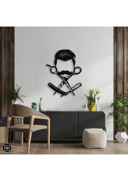 Berber Dekoratif Metal Duvar Tablosu indirimleri