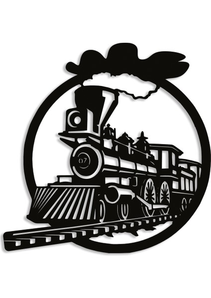 Tren Dekoratif Metal Duvar Tablosu fiyatları