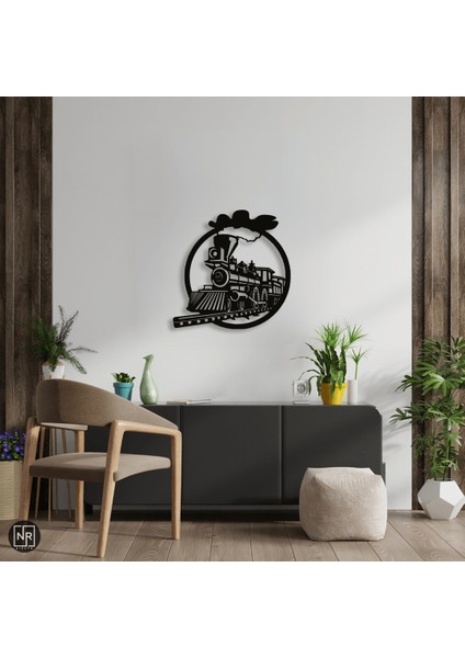 Tren Dekoratif Metal Duvar Tablosu modelleri