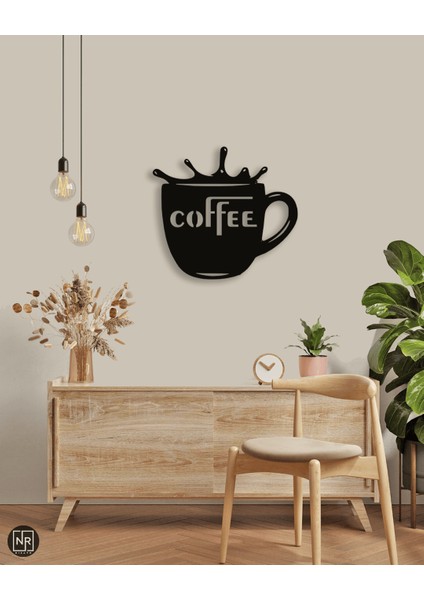 Coffee Dekoratif Metal Duvar Tablosu