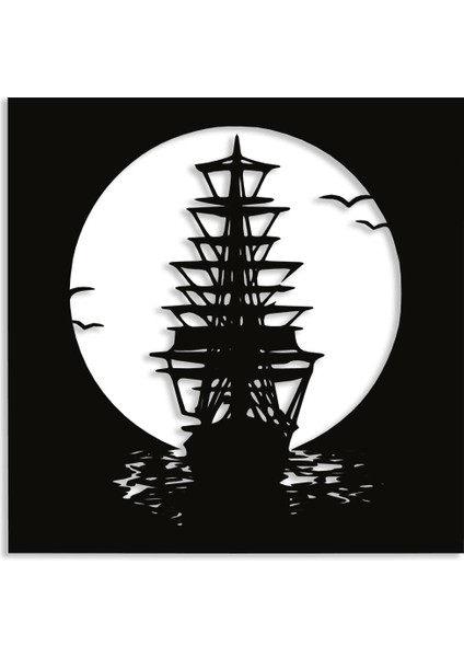 Gemi Dekoratif Metal Duvar Tablosu fiyatları