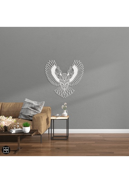 Baykuş Motifli Dekoratif Metal Duvar Tablosu indirimleri