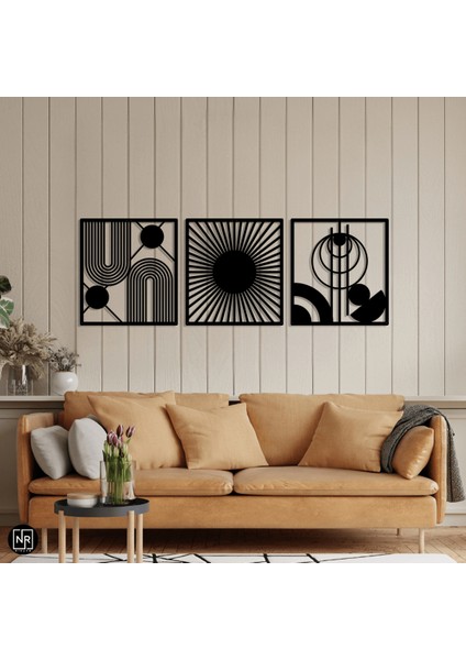 Dekoratif Metal Duvar Tablosu
