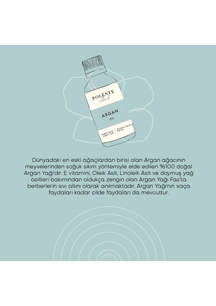 Argan Yağı - Soğuk Sıkım (50 ml)