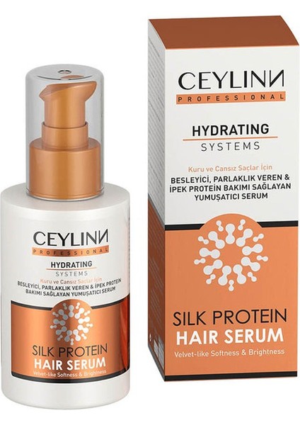 Silk Protein Infusion Serum 100 ml | Kuru ve Hasar Görmüş Saçlar Için Güçlendirici ve Onarıcı Bakım Serumu 10