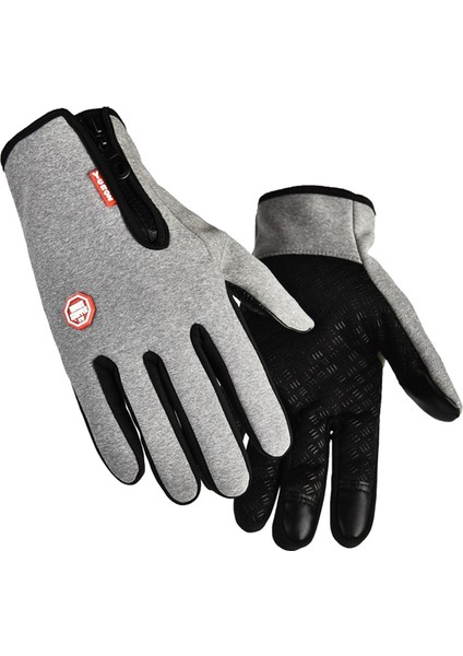 Kış Eldivenleri Motosiklet Şkinleri Için Rüzgar Geçirmez Yalıtımlı Unisex L (Yurt Dışından)