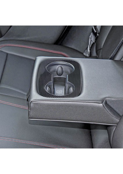 Chevrolet Arayıcı Trax 2023 2024 Için Arka Bardak Tutucu Kapak Çerçeve Trim Aksesuarları, Abs Karbon Fiber (Yurt Dışından) modelleri