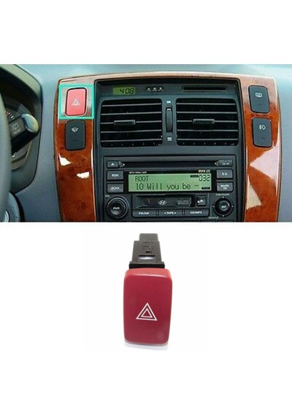 Hyundai Tucson 2004-2009 Için 93790-2E000 Tehlike Anahtarı Assy Tehlike Uyarı Işıkları Düğmesi Anahtarı 937902E000 (Yurt Dışından)