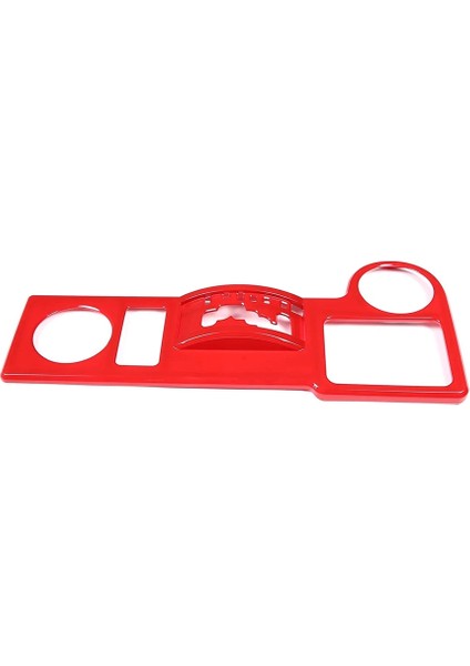 Toyota Fj Cruiser 2007-2021 Aksesuarları Için Araç Vites Paneli Ayar Kapağı Koruyucusu, Abs Kırmızı (Yurt Dışından)