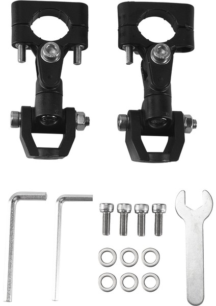 Motosiklet Spot Sabitleme Braketi Sis Lambası Montaj Braketi LED Yardımcı Lamba Braketi BMW-R1200GS F800GS/F650FS (Yurt Dışından)